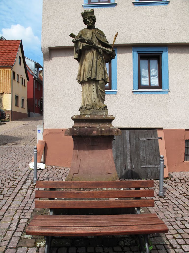 Nepomuk (1728) in Lengfurt by lebola