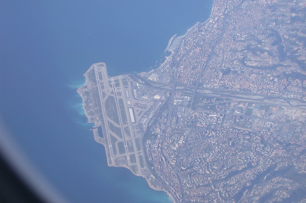 Aerial Photo, Nice, France 2 by Jean Herbrink