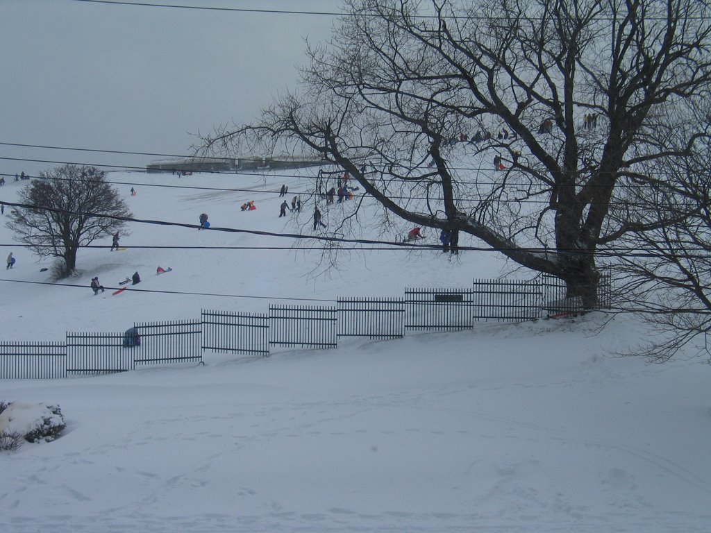 Sliding on Citadel Hill by Scott McIntosh