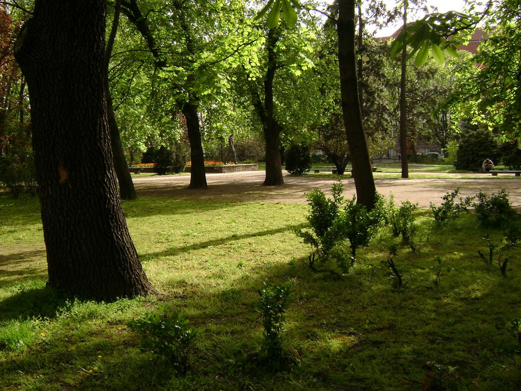 Eötvös-park, 18.Apr,2008 by PanoramioHungary