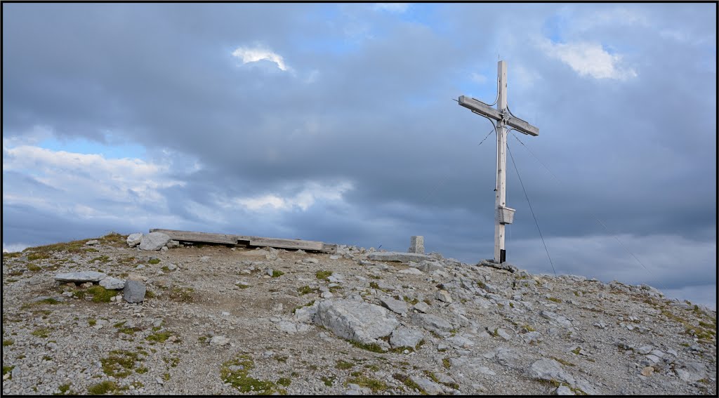 Gipfelkreuz Weißeck by Steidl Normann