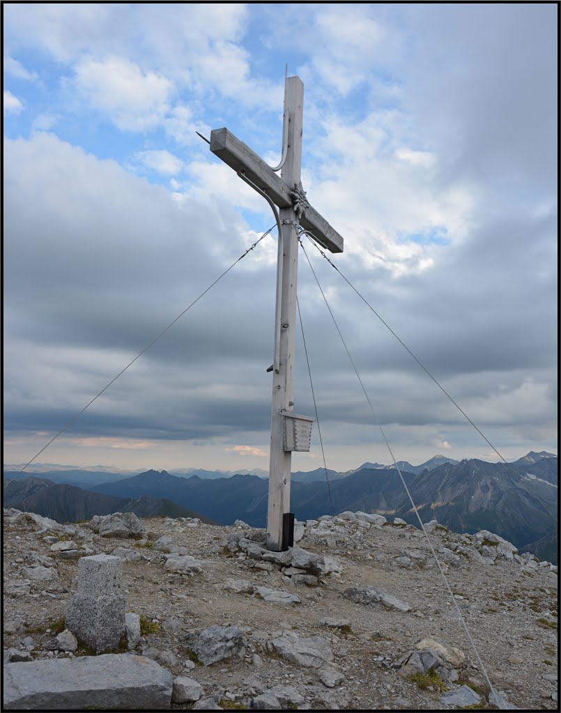 Gipfelkreuz Weißeck by Steidl Normann