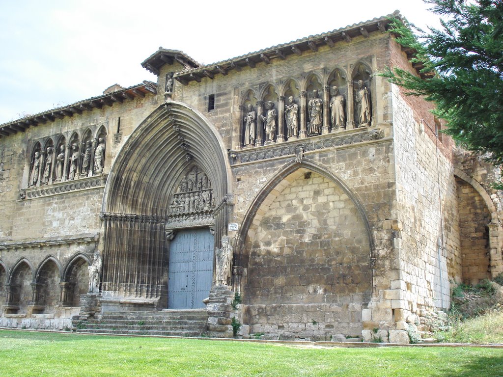 Old Church in Estella Camino 2007 by Pan@ma