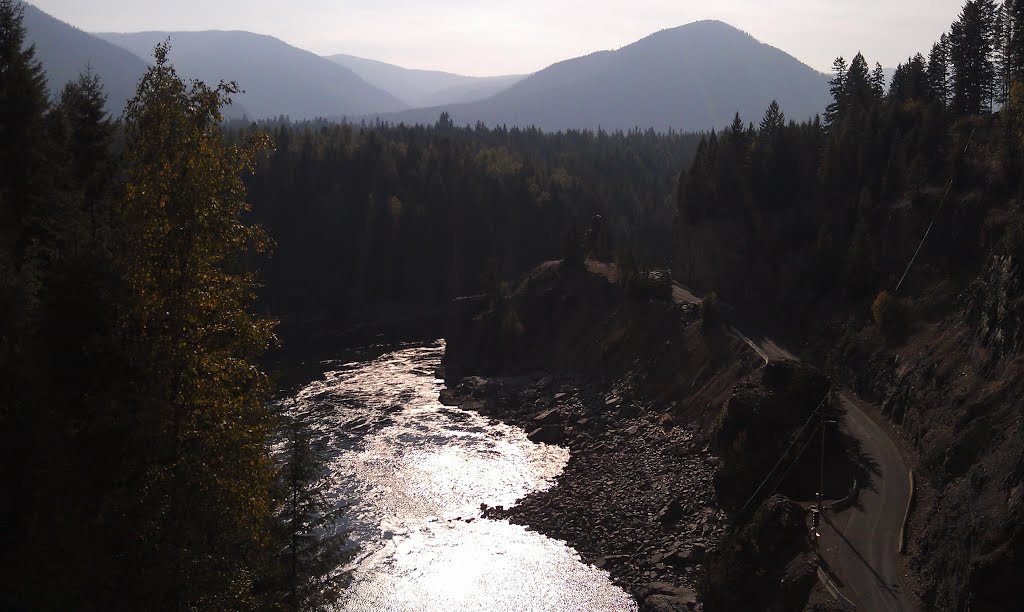 Cabinet Gorge Hydroelectric Development- Bonner County ID by kevystew