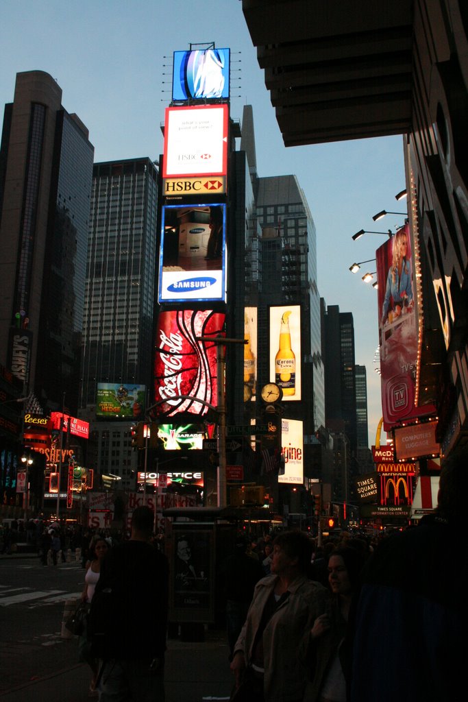 Times Square by Ollie Higginson