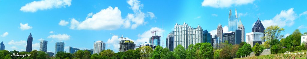 Midtown Atlanta from Piedmont Park by ne_atl