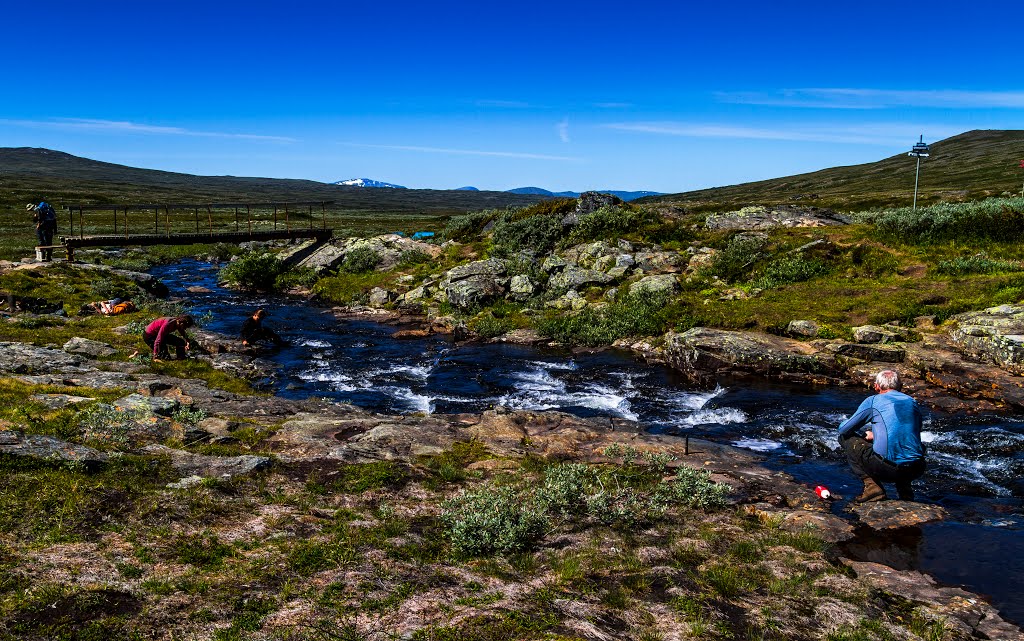 River in Sylarna by Trond Giæver Myhre