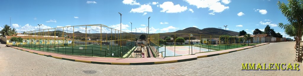 Praça Poliesportiva no centro de Gentio do Ouro - BA - 3 by MMAlencar