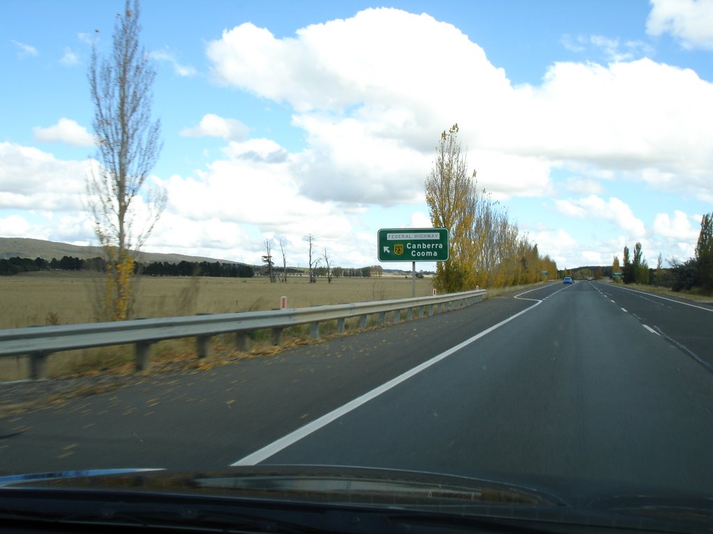 Federal Hwy Turnoff by Mark Read