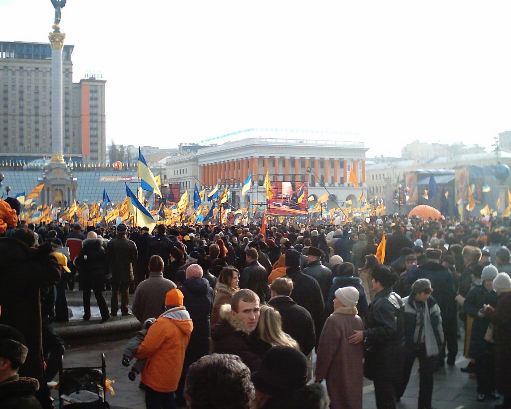 Oranges revolution Kiev 2004 by Ярослав Калашник