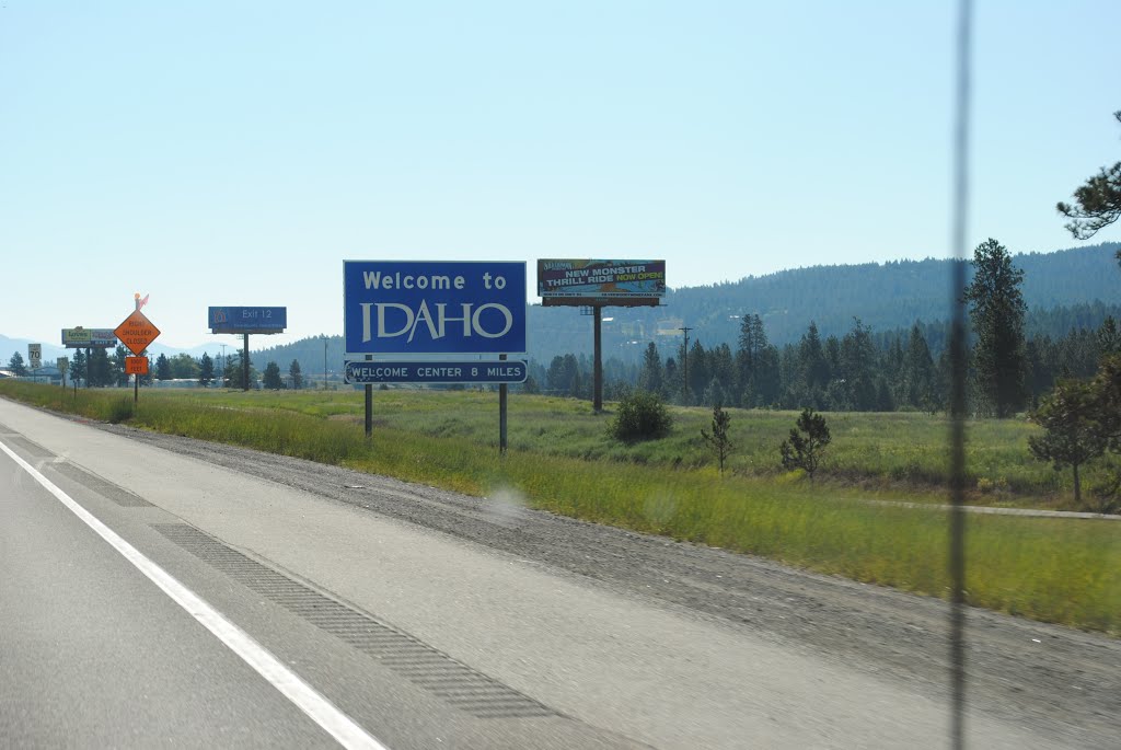 First miles on the Idaho highways, Idaho, USA by jerpencz