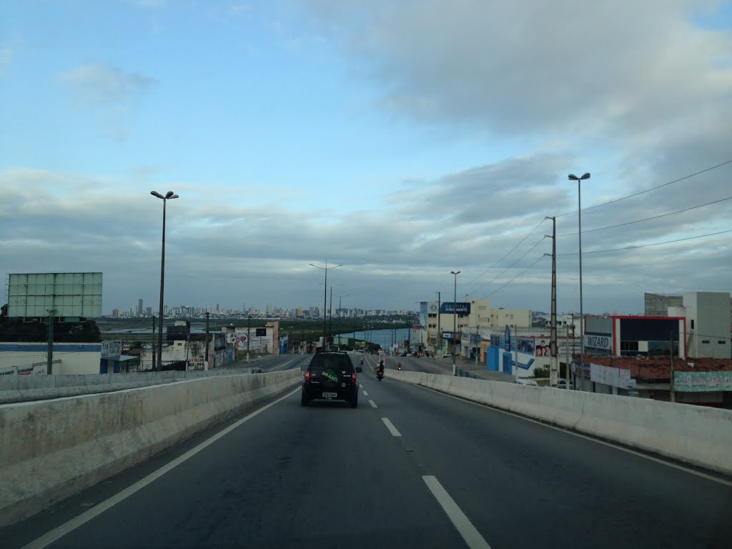 Chegando na ponte de Igapó sentido Natal by Dedé de Zé Luca