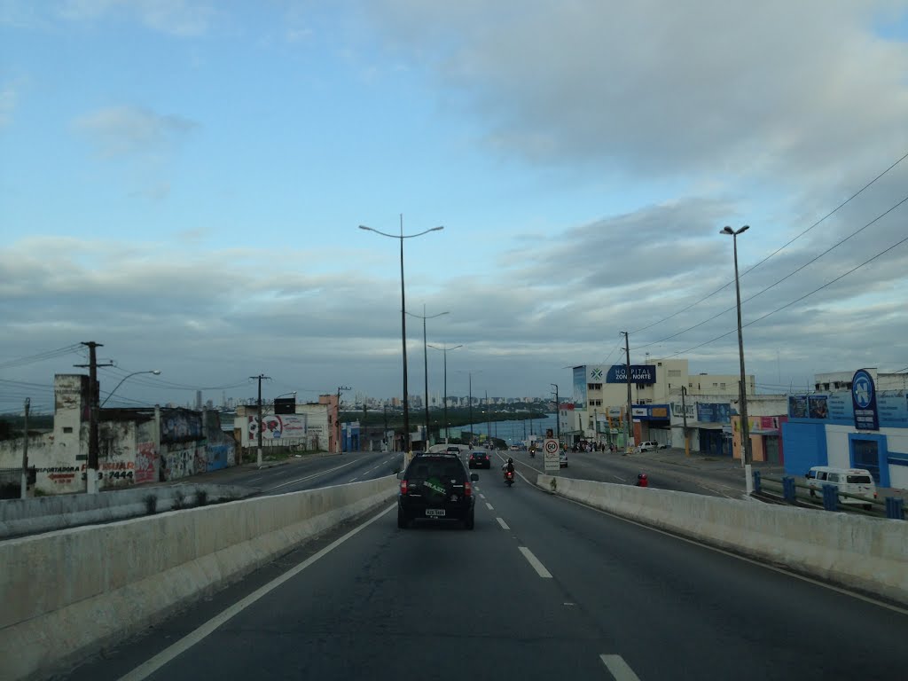 Chegando na ponte de Igapó sentido Natal by Dedé de Zé Luca