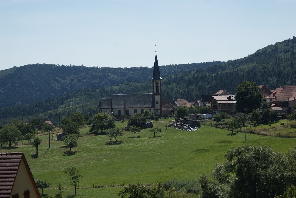 Eglise de thannenkirch by flyingpapou