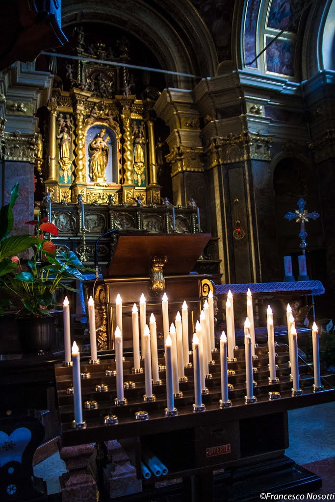 Interno Madonna delle Grazie by Francesco Nosotti