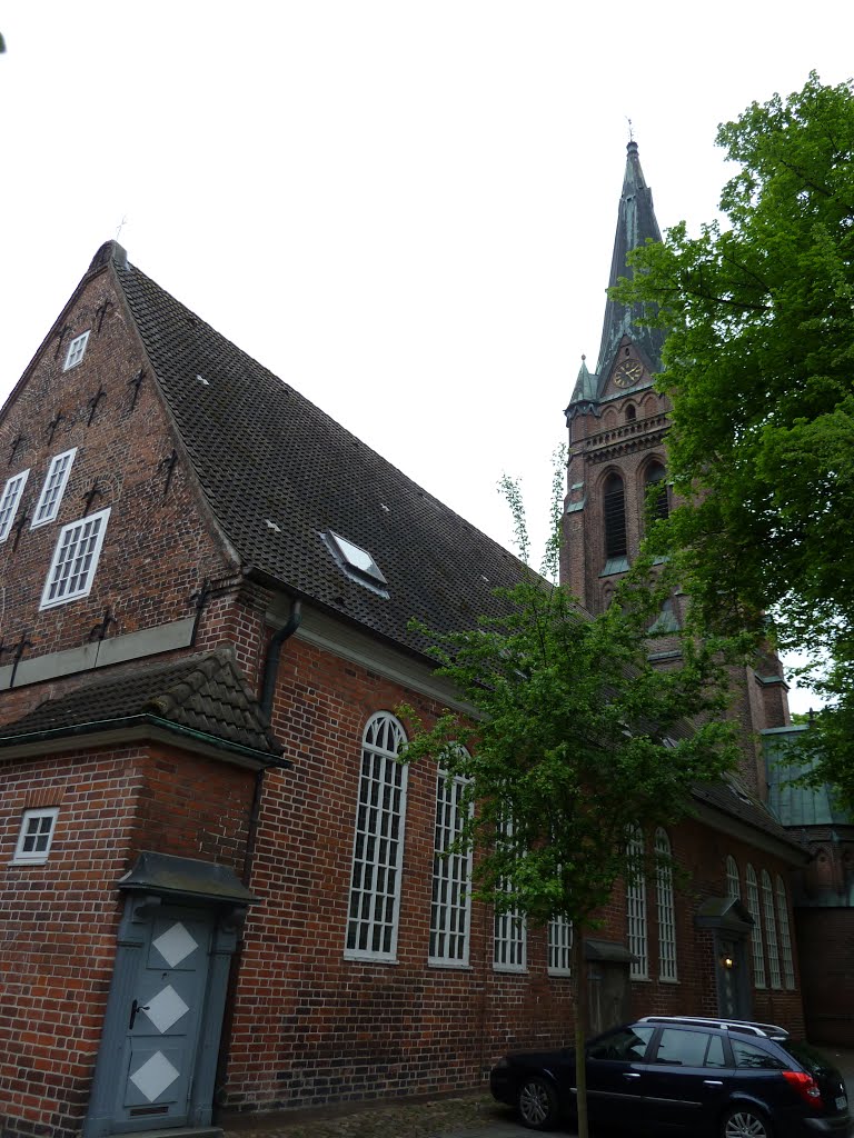 Elmshorn...nikolai-kirche by f.h ehrenberger germany