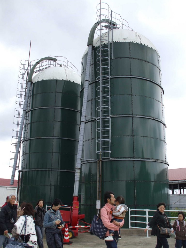 Silos - Mother Farm 2008/4/20 by pumpkinbox