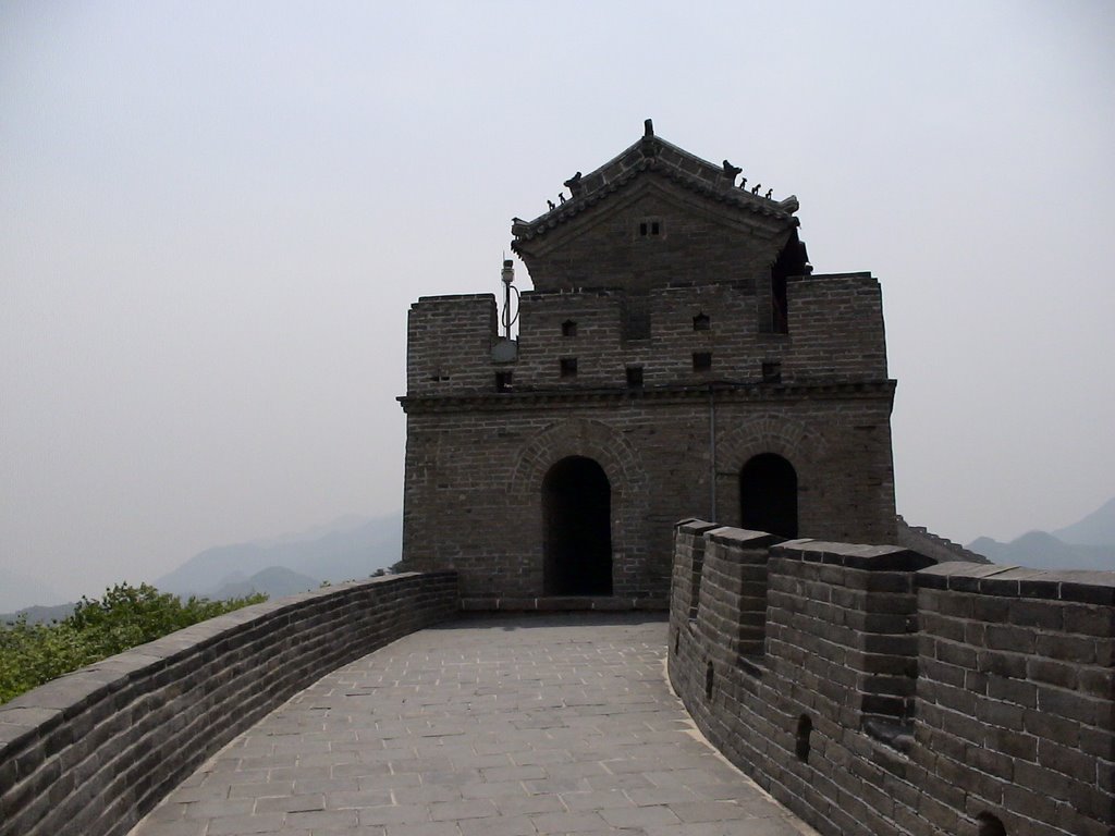 China Badaling Eingang Große Mauer by WDienst