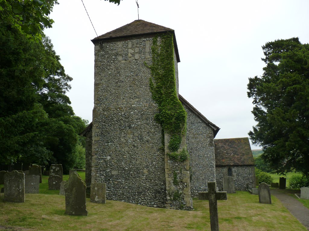 Church of St Mary - Lydden by kentpast.co.uk