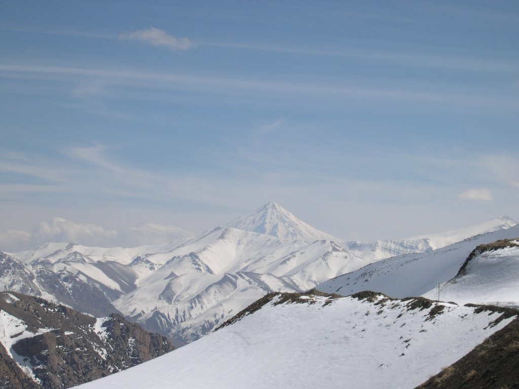 Damavand top by Mohammad Farkoosh