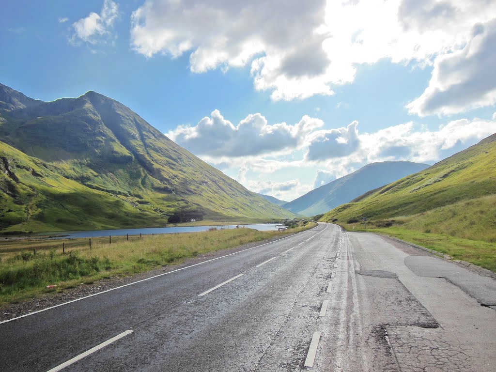 Glencoe Valley, Scotland by martinolunardi