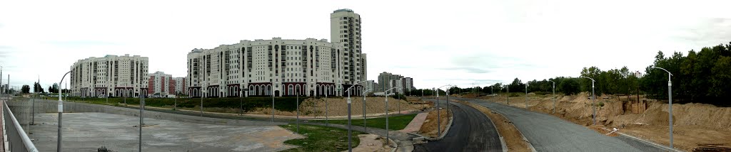 Минск. Завершение строительства развязки Алибегова-Дзержинского/Minsk. Building of Alibegova-Dzerzhinskogo streets junction by Victor Radivinovski