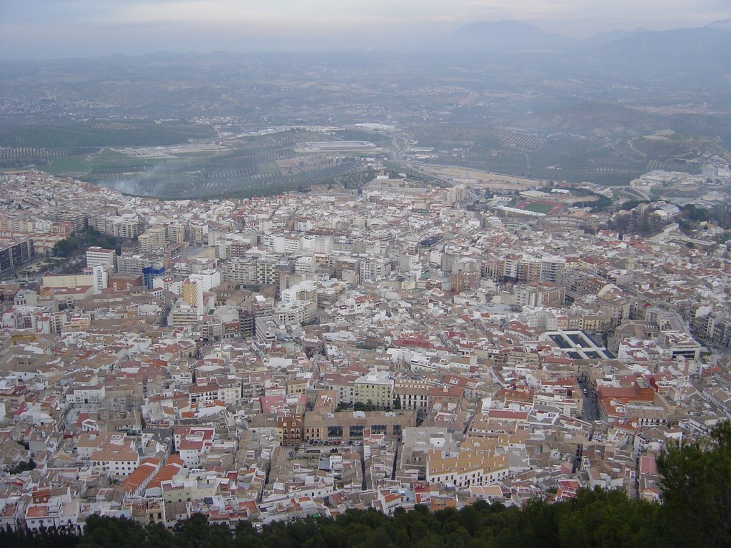 Jaen desde Santa Catalina by a13n5