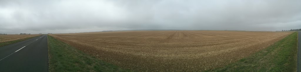 Stormy weather in France countryside by Pangasio Migratore