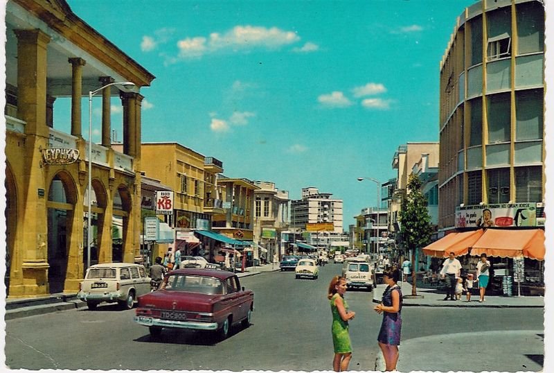 DIMOCRATIAS AVENUE,before 1974 by loizos