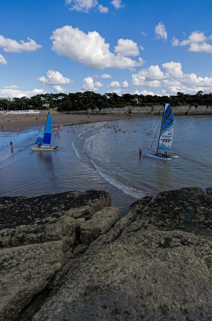 Cotton wool over the beach at Nauzan - Aug 2013 by Mike Stuckey