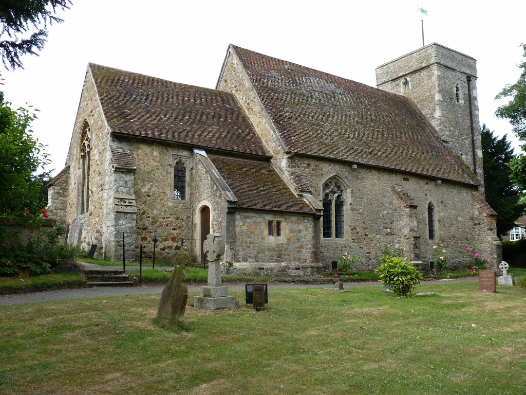 Church of St Peter and Vincula - Ditton by kentpast.co.uk