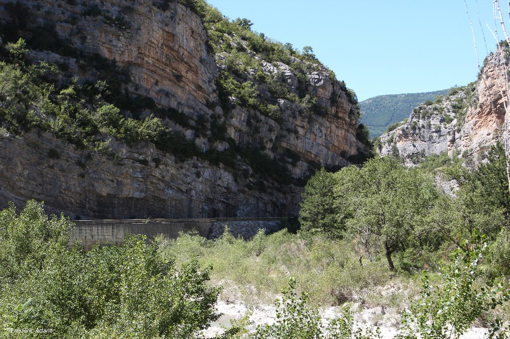 LES GORGES DE SAINT MAY by Frédéric Adant