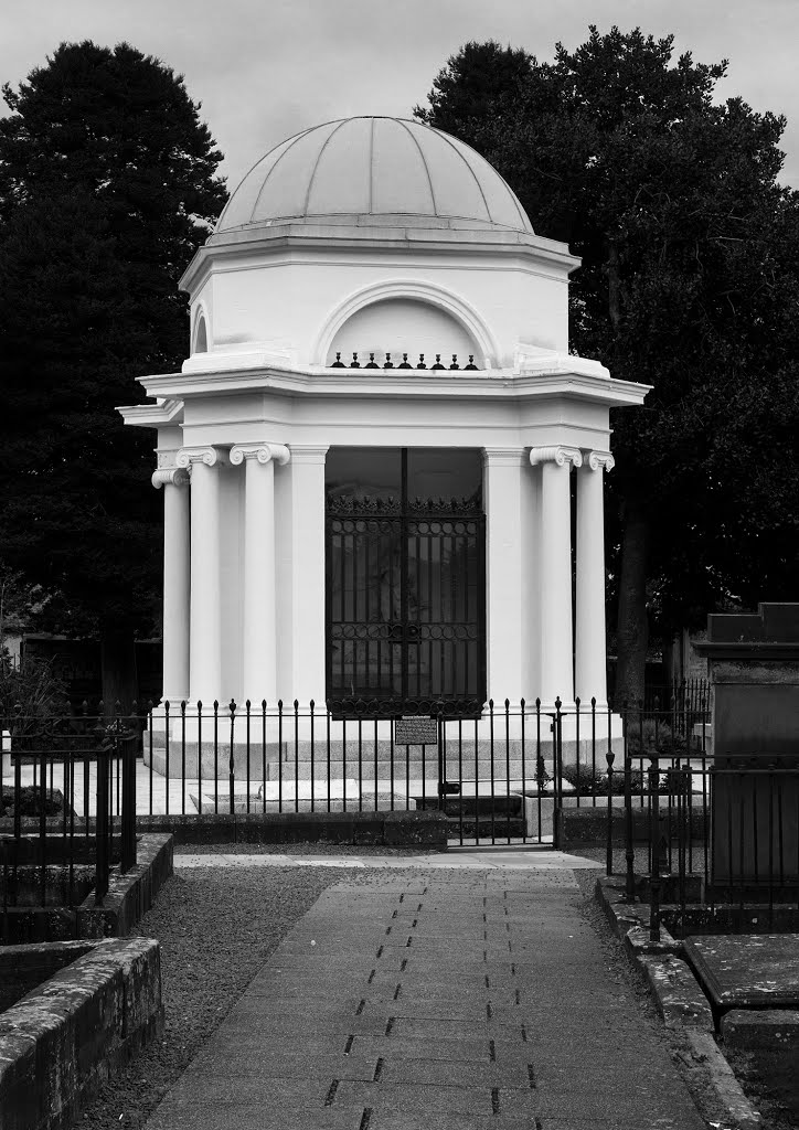 Burns Mausoleum, Dumfries by Joe Son of the Rock