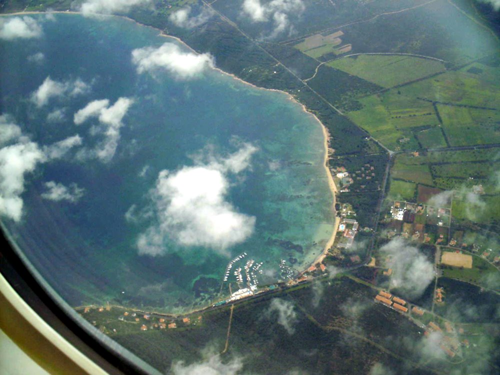 Porto Conte by plane by ┌─┼─┬┴──┘