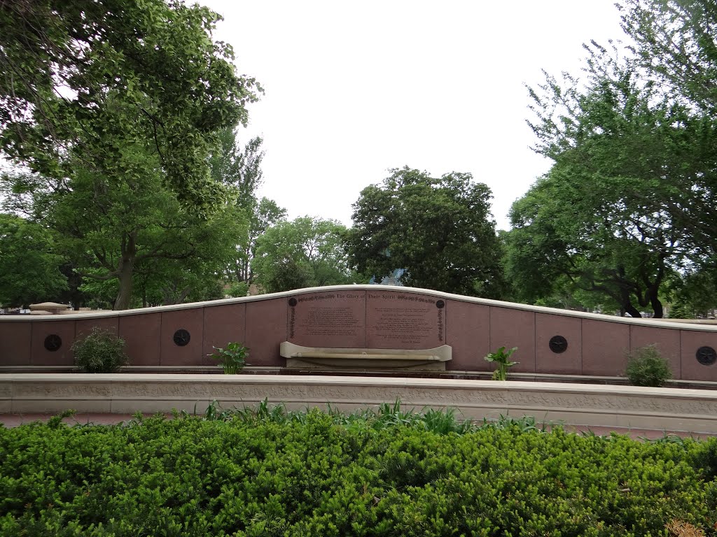 War Memorial in Council Bluffs, IA by Gino Vivi