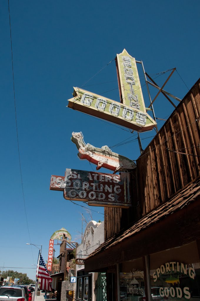 Lone Pine's sporting-good store, California, USA by slizarraga