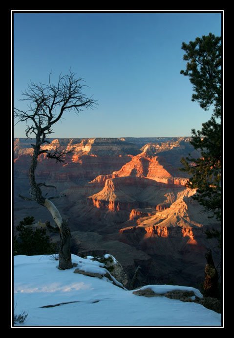 Nieve en el Gran Cañón - Snow at the Grand Canyon by J.Ernesto Ortiz Razo