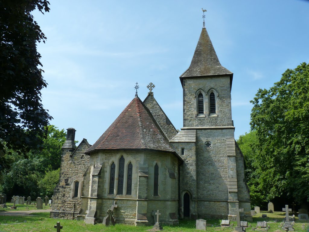 Church of Holy Trinity - Markbeech by kentpast.co.uk