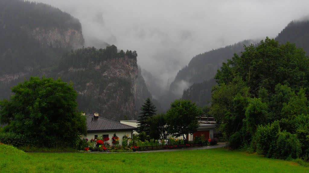 rainy day 9.8.2013 weg nach thusis by schilf