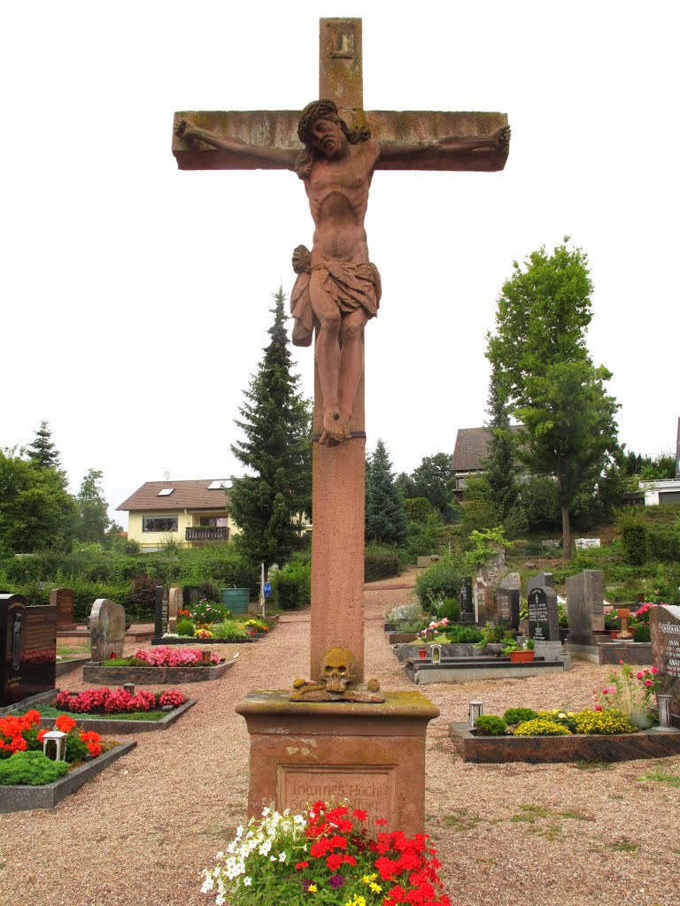 Das Lengfurter Friedhofskreuz (1674) by lebola