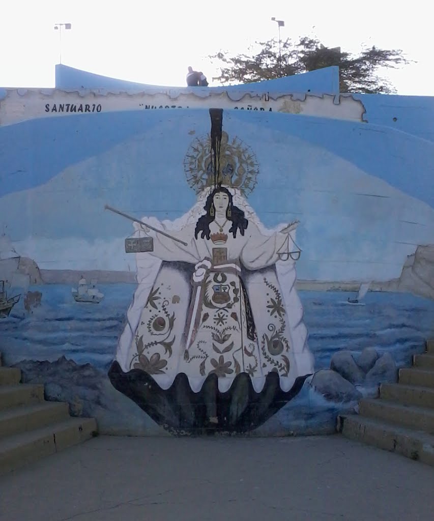 Mural Virgen de las Mercedes by Vsxe