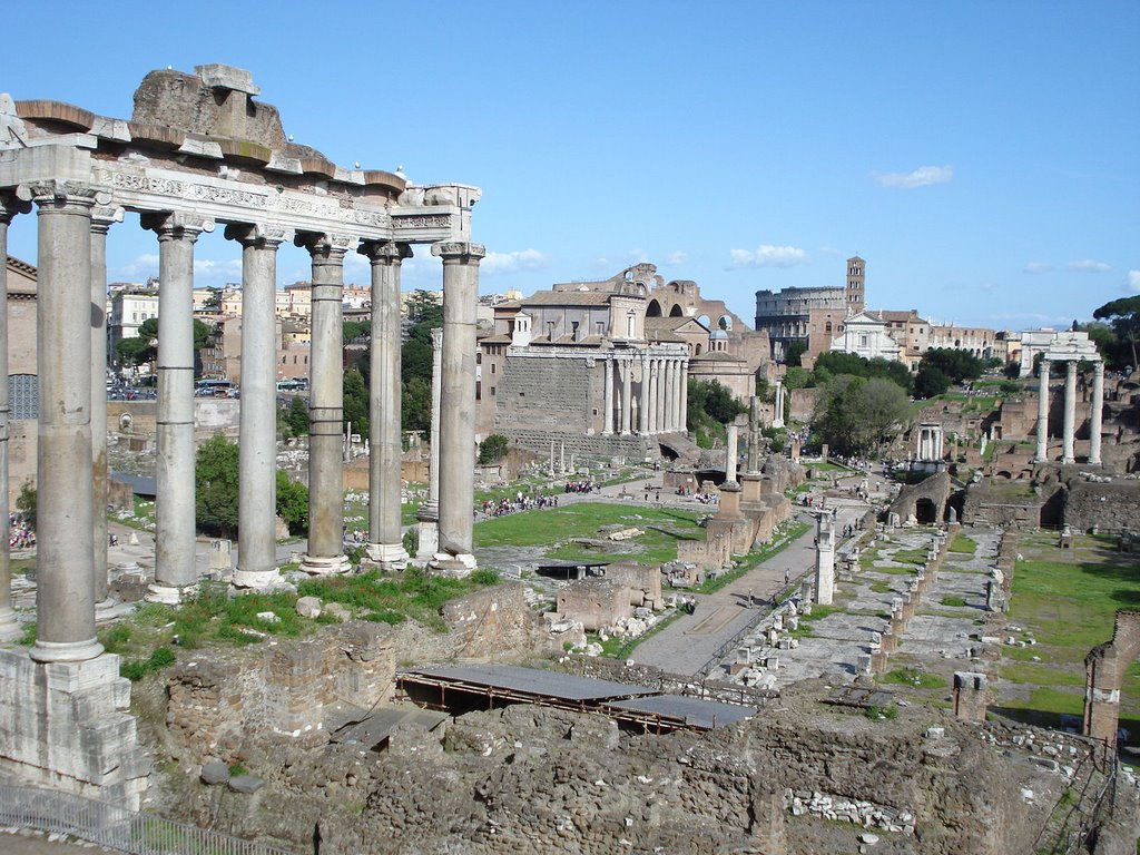 The Roman Forum by Martin Pazzani