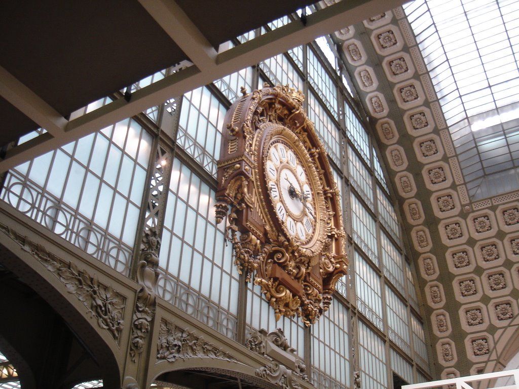 Horloge du musée d'Orsay by wd_wood