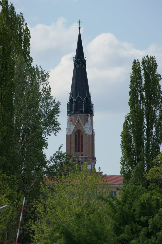 Church of "Donaufeld" by ChristianWolf