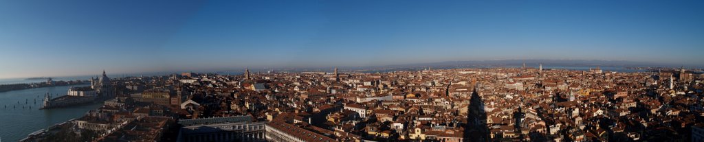 Panoramica de Venecia desde el campanario de la plaza San Marcos by Felipe Martinez