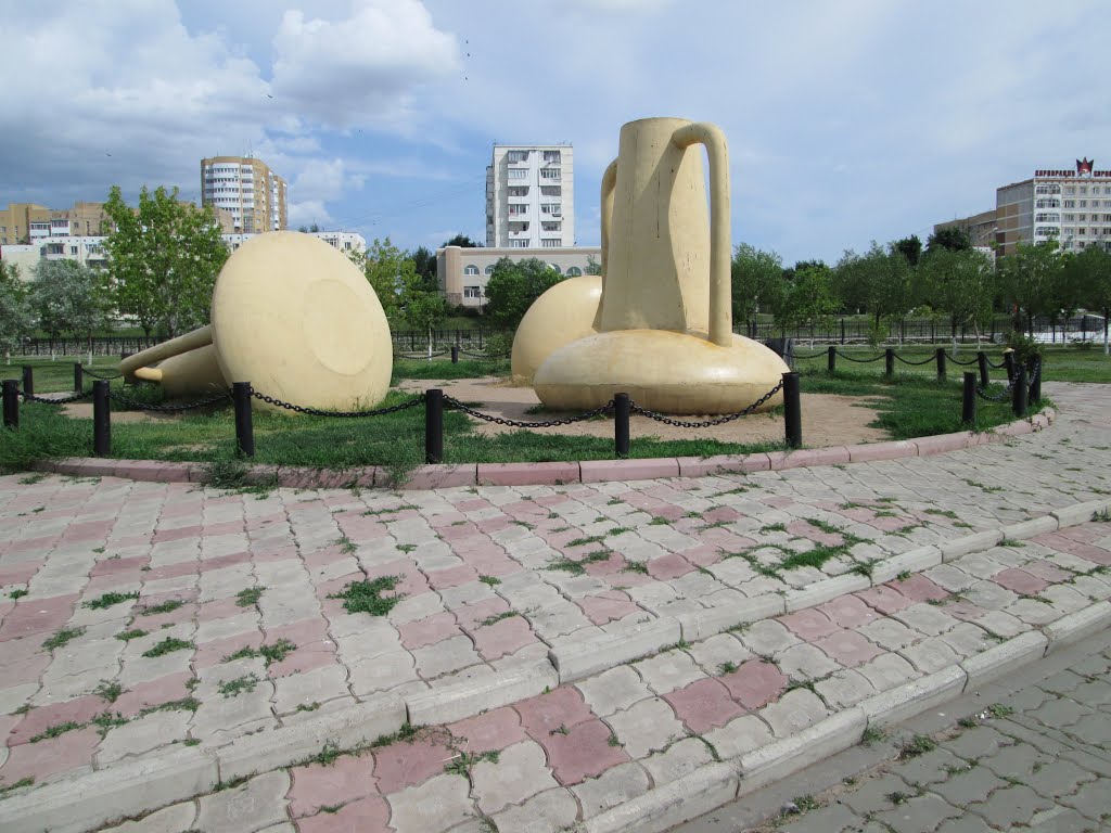 Jugs, park upon Akbulak river by Anuar T