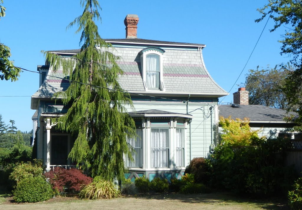 James Zylstra House, 101 7th St NE, Coupeville WA, built 1889 by Midnight Rider