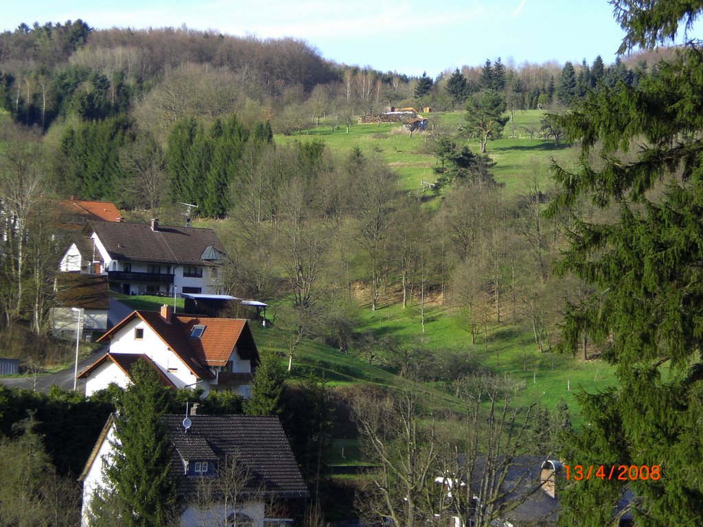 Blick auf Mespelbrunn by roberto.ullmann