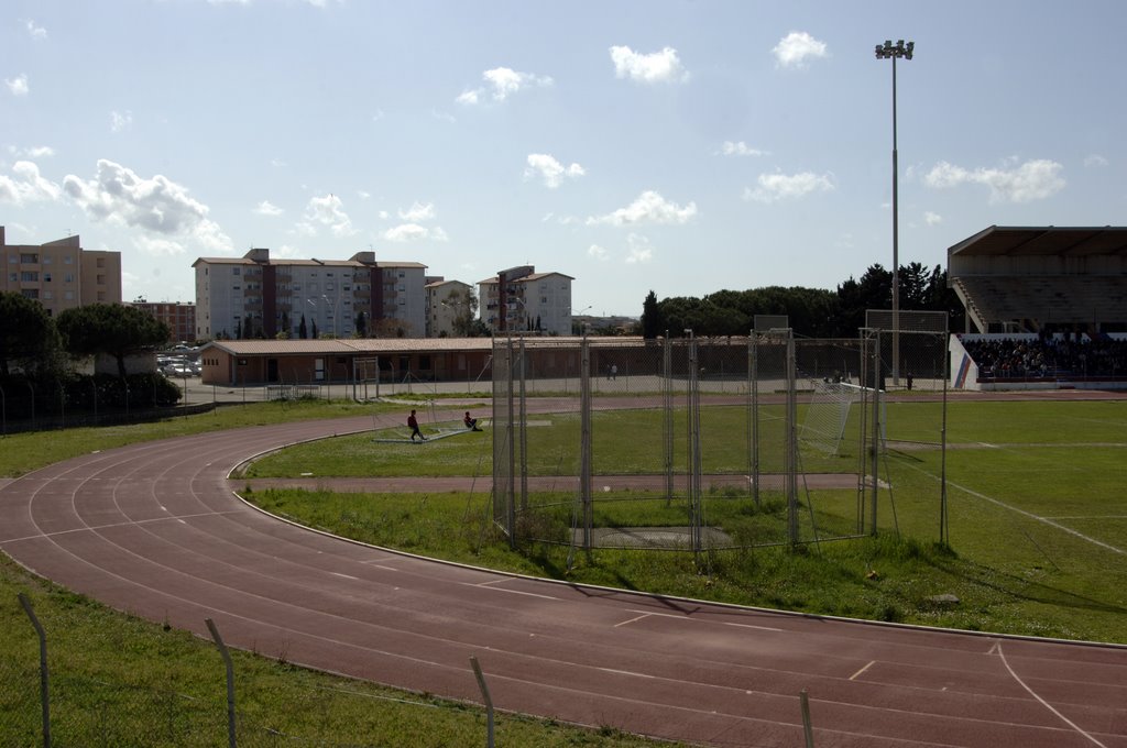 Porto Torres, stadio comunale di Viale delle Vigne by Gavino Ruggiu