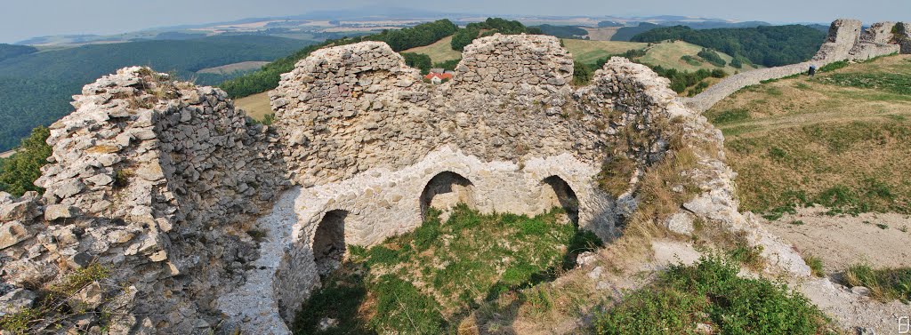 Tower, Branč Castle by Filip Jurovatý